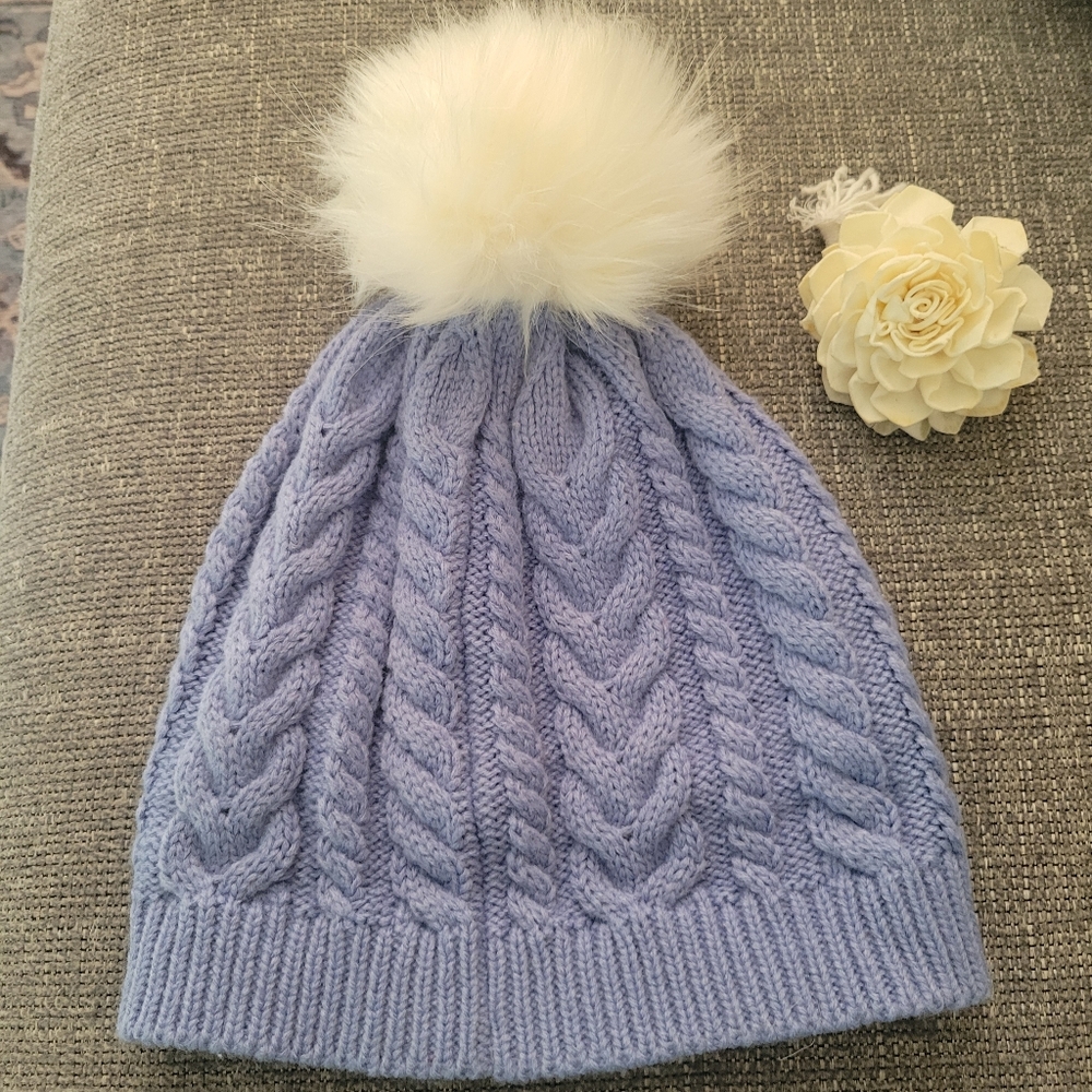 Jcrew pom pom beanie